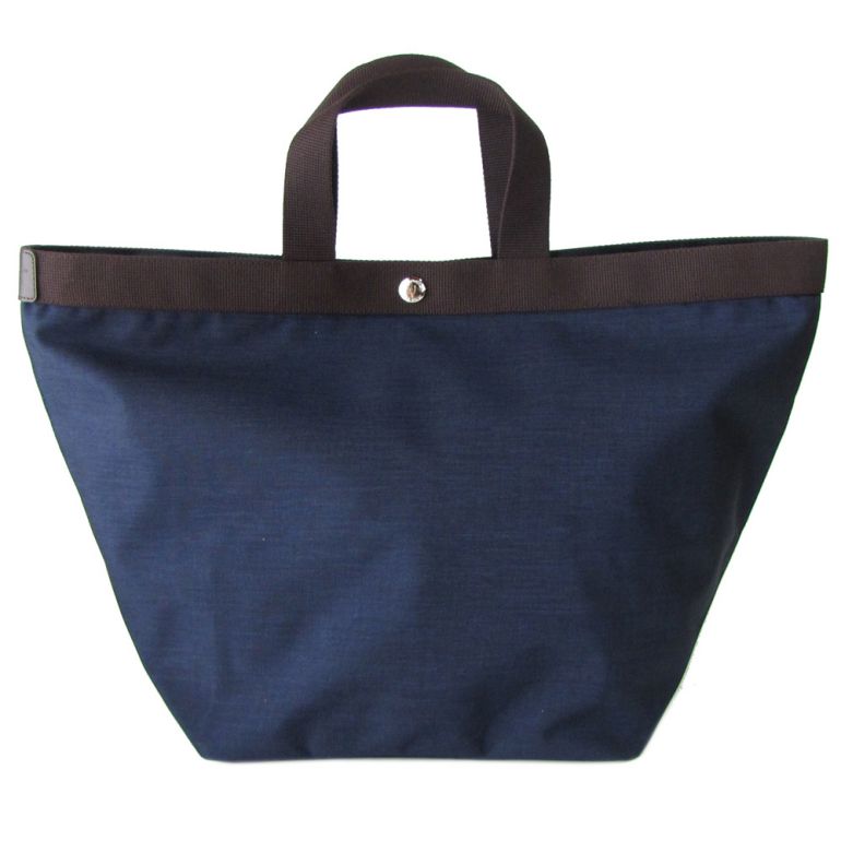 エルベシャプリエ トートバッグ レディース A4 舟形 L コーデュラナイロン ネイビー 725C 19N