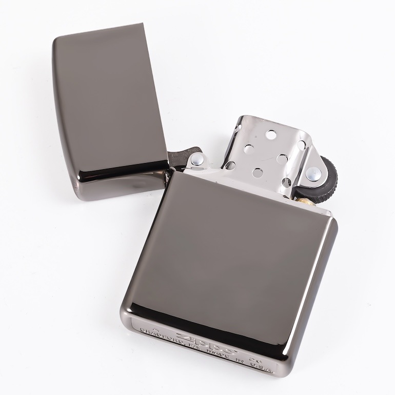 ZIPPO ジッポー ライター ジッポ ブラックアイスシリーズ 150 名入れ可