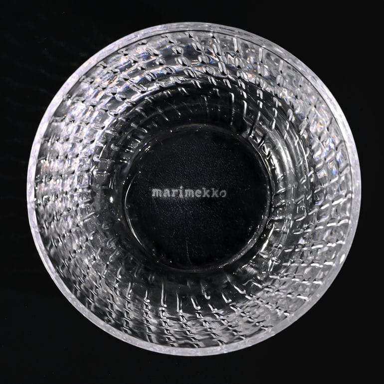 【名入れ可有料】マリメッコ marimekko グラス タンブラー 200ml ペア 2個セット SYKSY スゥクス 秋の雨 クリア 72636 072636 100 洋食器 テーブルウェア 北欧食器 北欧デザイン<br>【スペシャルラッピング660円(別売り)】