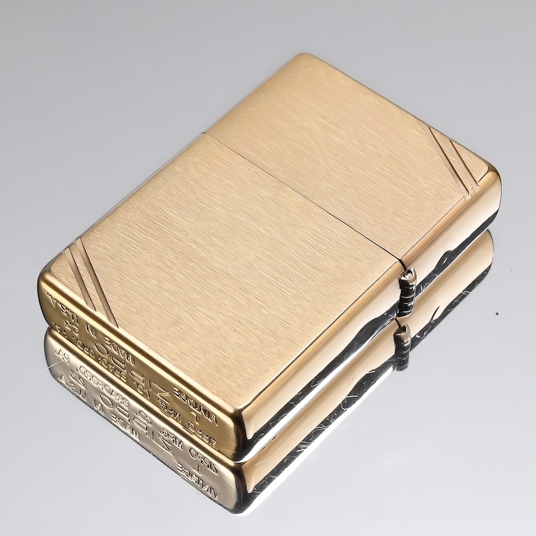 ZIPPO ジッポー ライター ジッポ VINTAGE ゴールド GOLD 金色