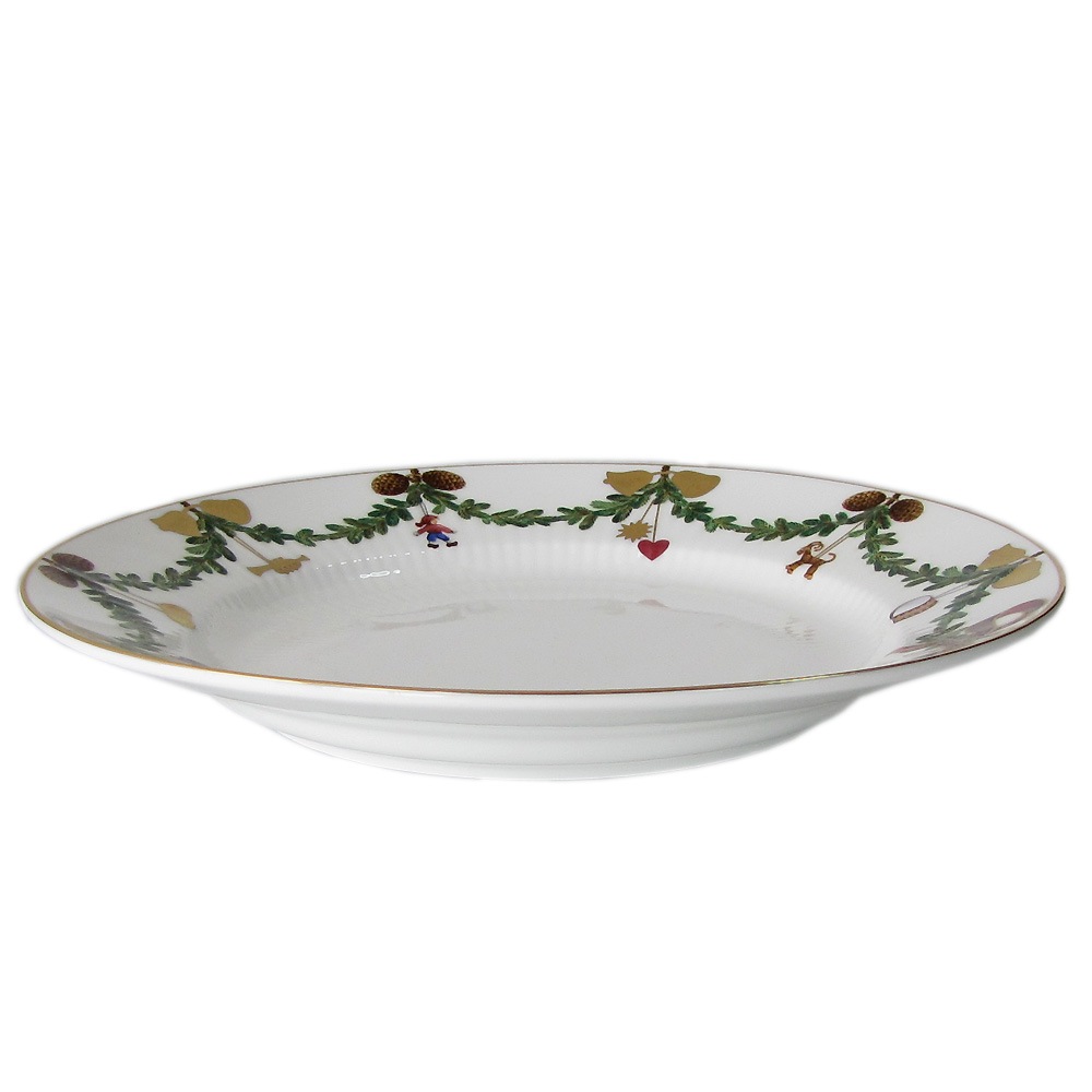 2枚セット ロイヤルコペンハーゲン ROYAL COPENHAGEN スターフルーテッド プレート フラットプレート 19cm 2503619 1017455 北欧食器 洋食器 【スペシャルラッピング660円(別売り)】