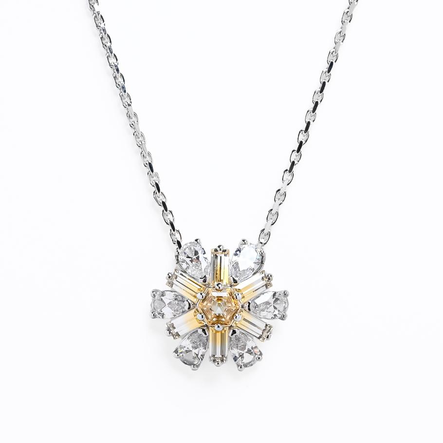 スワロフスキー SWAROVSKI ネックレス Idyllia フラワー ペンダント