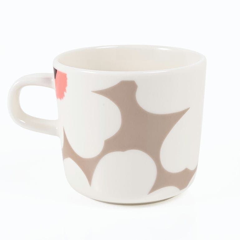 マリメッコ marimekko マグカップ コーヒーカップ 200ml ウニッコ クレイ ホワイト ローズ 75536 075536 183 洋食器 テーブルウェア 北欧食器 北欧デザイン<br>【スペシャルラッピング660円(別売り)】