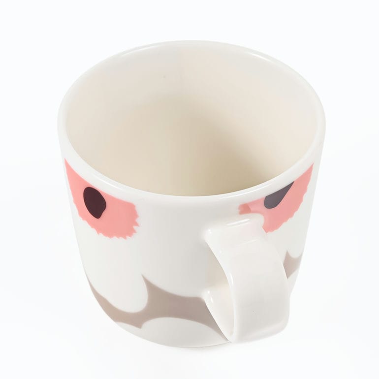 マリメッコ marimekko マグカップ コーヒーカップ 200ml ウニッコ クレイ ホワイト ローズ 75536 075536 183 洋食器 テーブルウェア 北欧食器 北欧デザイン<br>【スペシャルラッピング660円(別売り)】