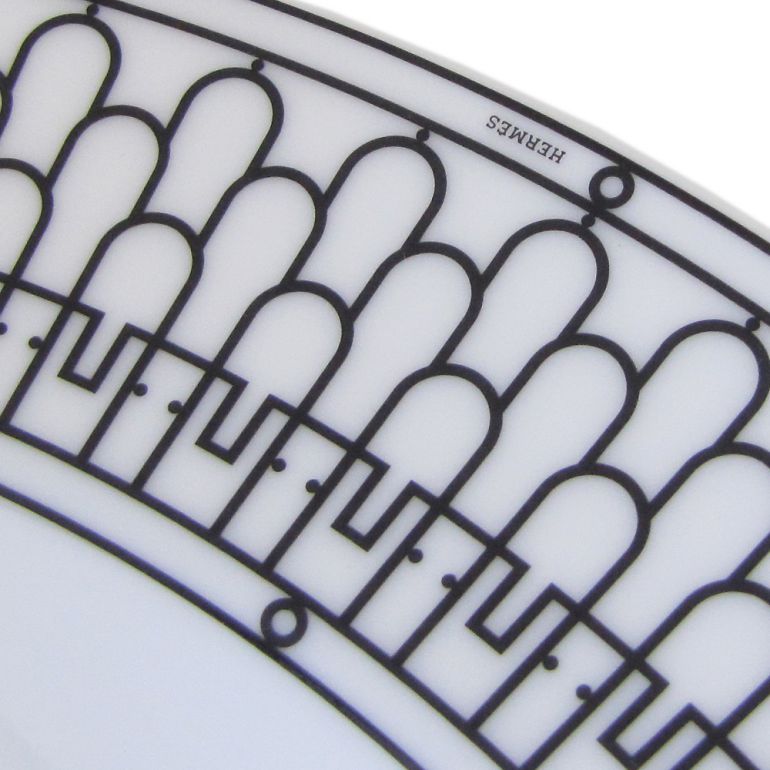 エルメス HERMES 大皿 ディッシュ プレート Hデコ H DECO アッシュデコ 29.5cm 37026P 大皿 洋食器 名入れ可有料 【スペシャルラッピング1100円(別売り)】