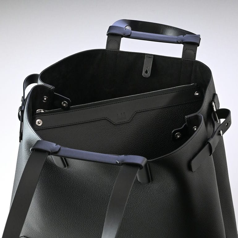 ダンヒル dunhill ビジネスバッグ メンズ 1893 ハーネス E/W トート ドキュメントケース ブラック 23R3491GN001