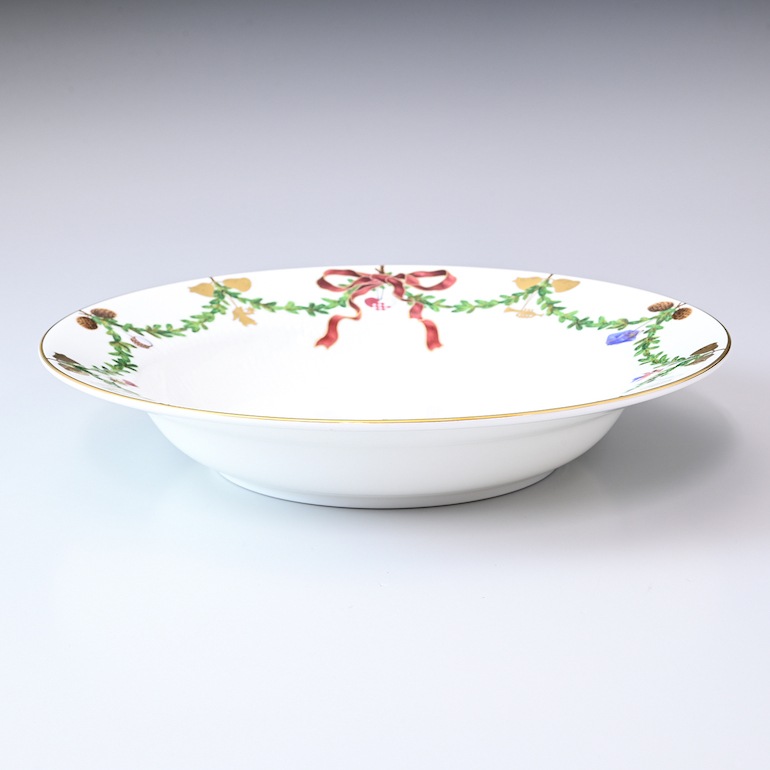 2枚セット ロイヤルコペンハーゲン ROYAL COPENHAGEN スターフルーテッド 深皿 パスタプレート 24cm 2503604 1017454 北欧食器 洋食器 【スペシャルラッピング660円(別売り)】