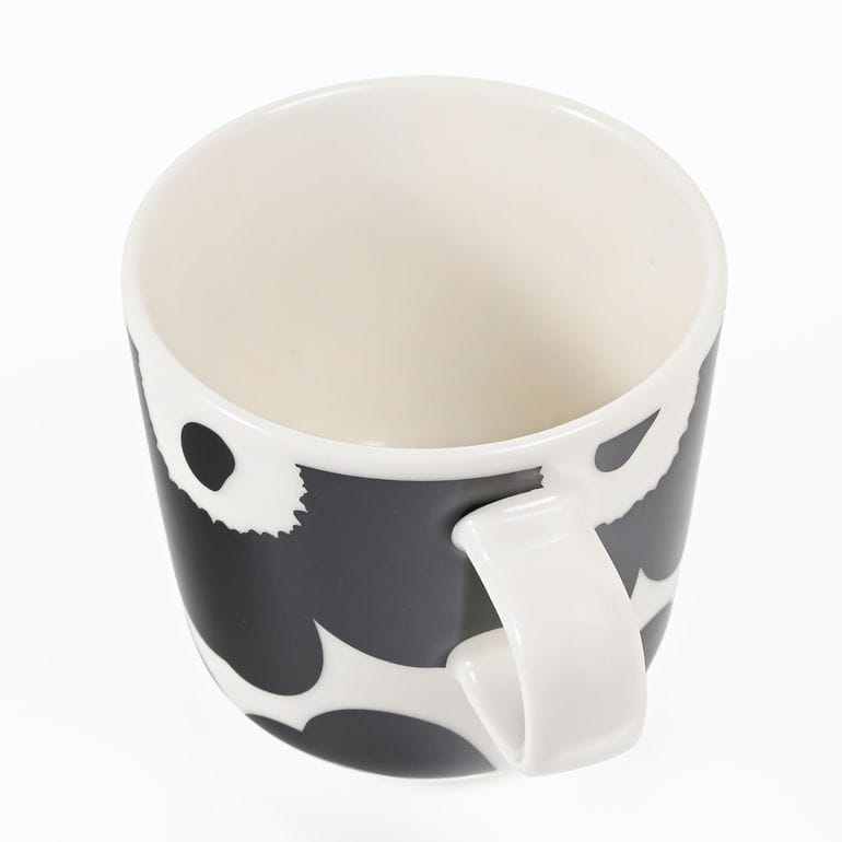マリメッコ marimekko マグカップ コーヒーカップ 200ml ウニッコ ホワイト ブラック 75541 075541 190 洋食器 テーブルウェア 北欧食器 北欧デザイン<br>【スペシャルラッピング660円(別売り)】