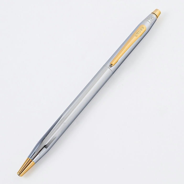 クロス ボールペン メンズ レディース クラシックセンチュリー メダリスト シルバー×ゴールド N3302 ギフト プレゼント 名入れ無料 名入れギフト ボールペン 文房具【スペシャルラッピング660円(別売り)】