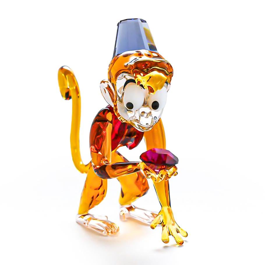 未使用 スワロフスキー アラジン ディズニー アブー クリスタル 置物 箱付 スワロフスキー SWAROVSKI 2022SS クリスタルフィギュア アラジン