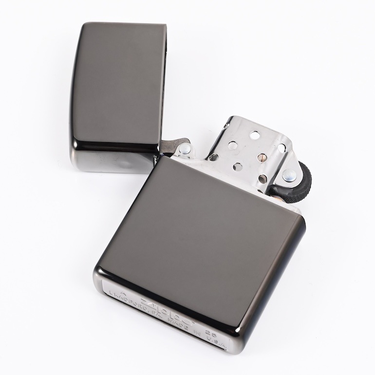 ZIPPO ジッポー ライター ジッポ EBONY エボニー 24756 名入れ可有料