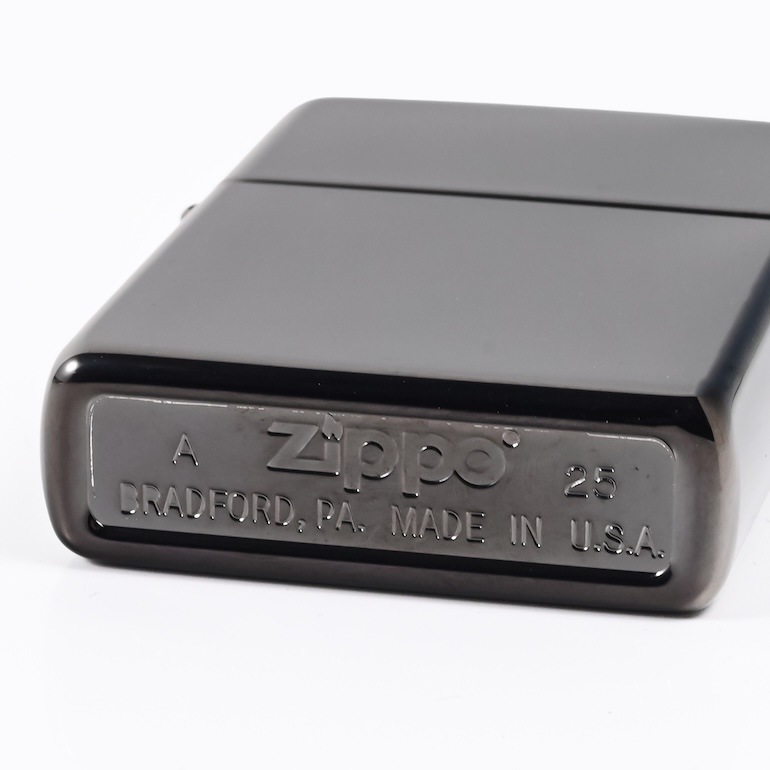 ZIPPO ジッポー ライター ジッポ EBONY エボニー 24756 名入れ可有料