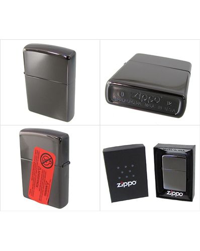 ZIPPO ジッポー ライター ジッポ EBONY エボニー 24756 名入れ可有料