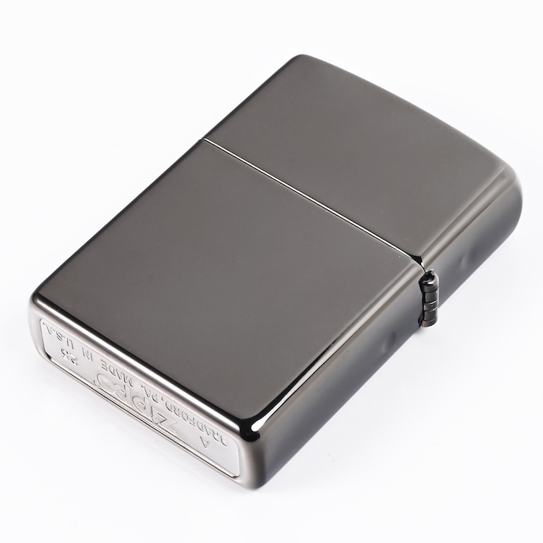 ZIPPO ジッポー ライター ジッポ EBONY エボニー 24756 名入れ可有料