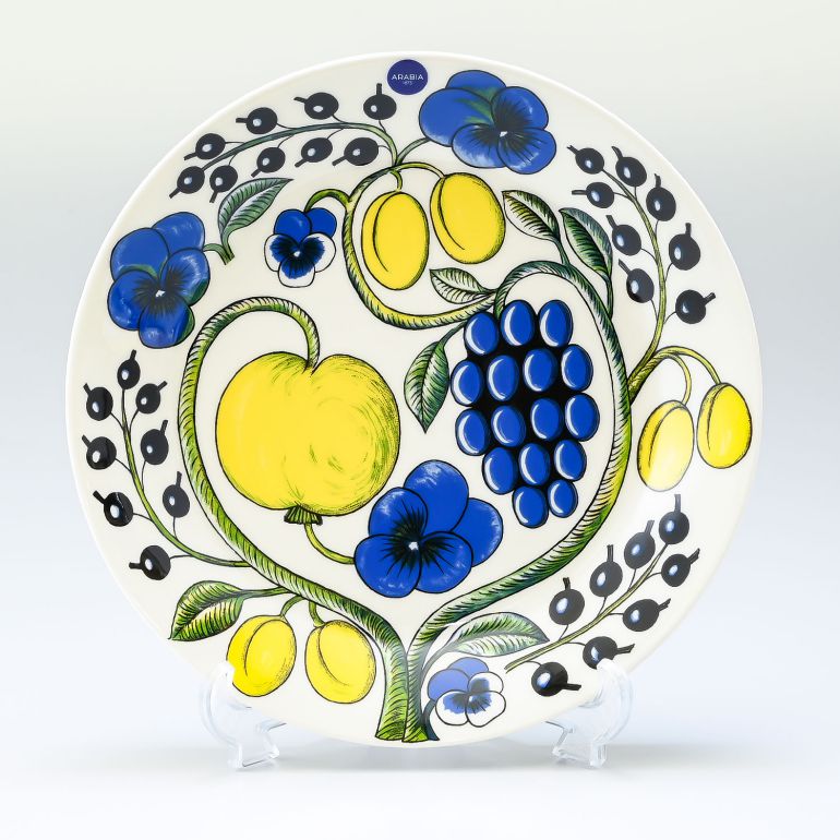 アラビア ARABIA パラティッシ Paratiisi イエロー プレート 26cm 1005586 北欧食器 洋食器 名入れ可有料【スペシャルラッピング660円(別売り)】