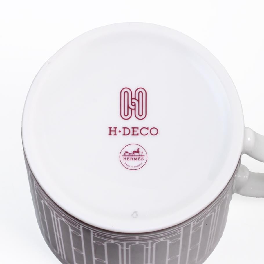 エルメス HERMES マグカップ ペア H DECO ROUGE Hデコ アッシュデコ