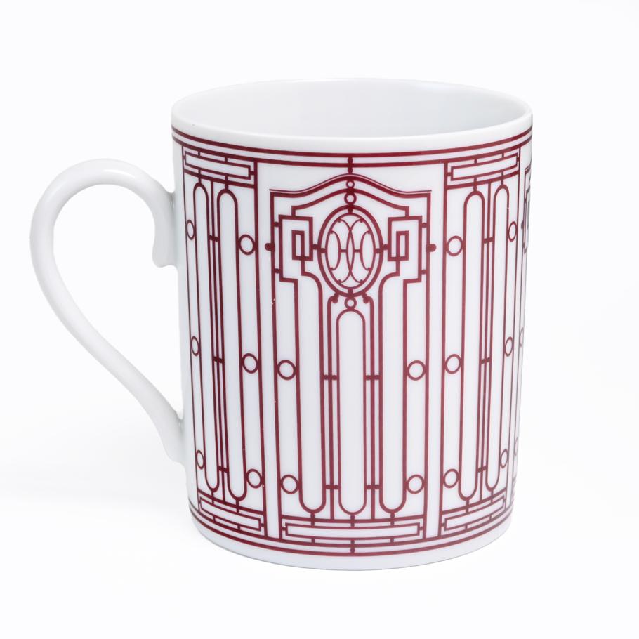 エルメス HERMES マグカップ ペア H DECO ROUGE Hデコ アッシュデコ