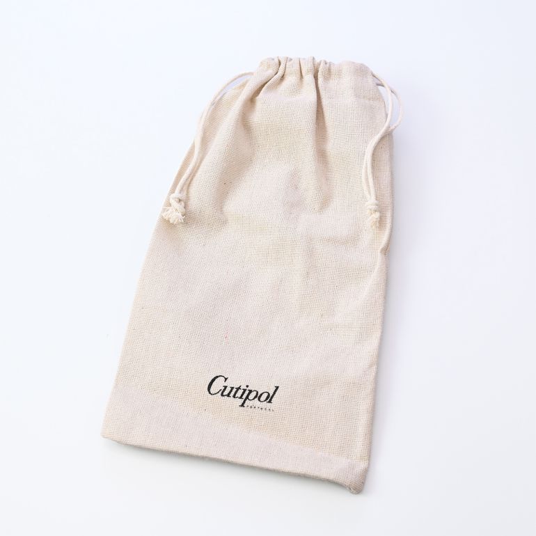 【単品購入不可】クチポール Cutipol ギフトバッグ カトラリーポーチ リネン Lサイズ 27.5cm×15cm 洋食器