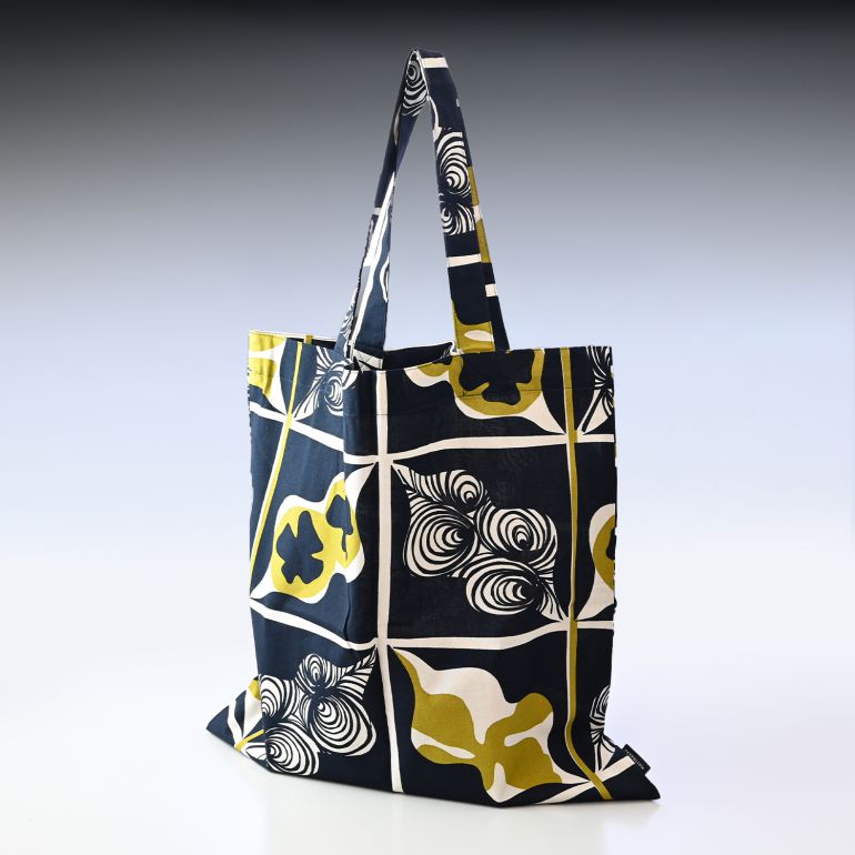 【2022AW】マリメッコ/ Pieni Rukinlapa ファブリックバッグ Pieni Siirtolapuutarha ファブリックバッグ 44×43cm | Maija