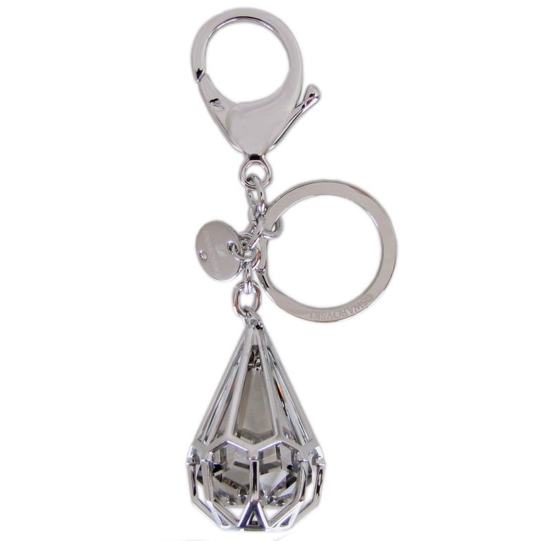 スワロフスキー Swarovski キーリング バッグチャーム Heroism ティアドロップ シルバー すべての商品 エイレベル公式通販 ブランド品をお求めやすく提供