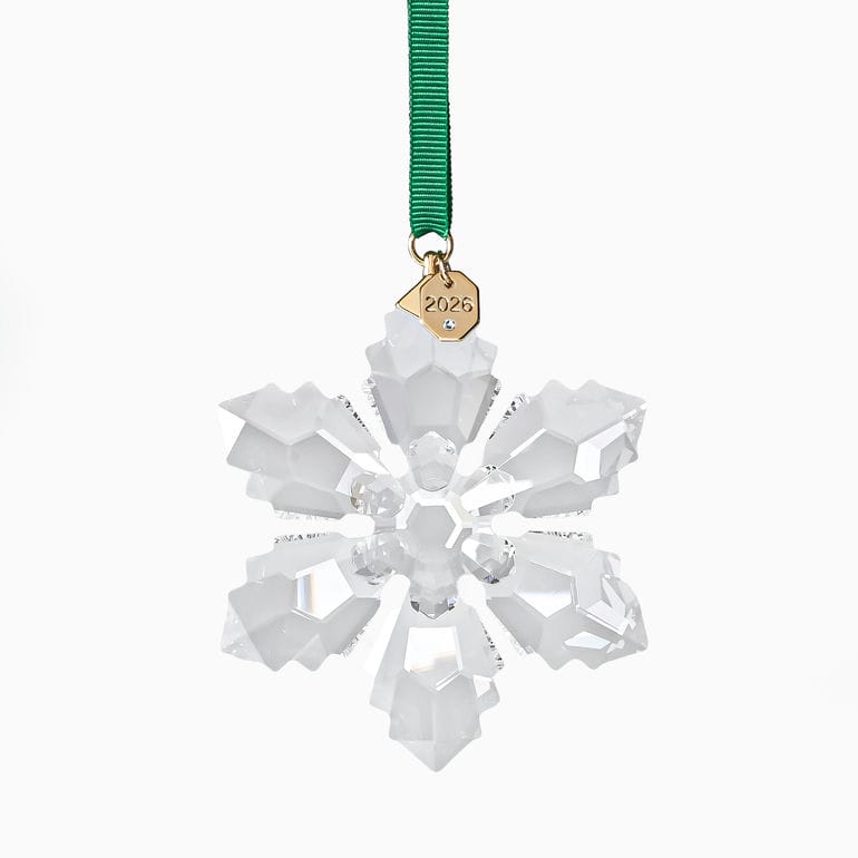 スワロフスキー SWAROVSKI オーナメント 2026限定 Annual Edition スノーフレーク クリスマスオーナメント クリア 5718051 インテリア オブジェ 置物<br>【スペシャルラッピング660円(別売り)】