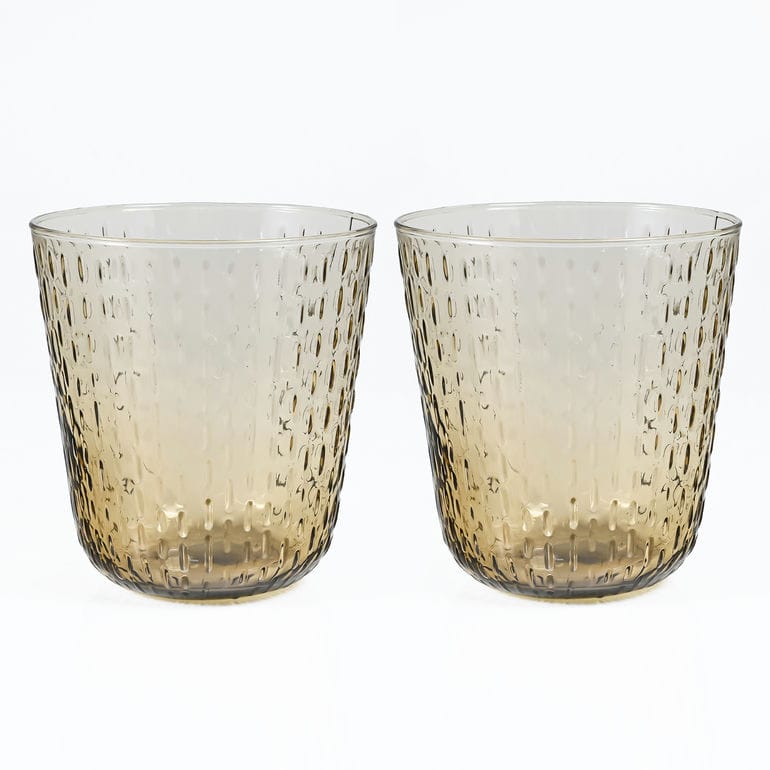マリメッコ marimekko グラス タンブラー 360ml ペア 2個セット SYKSY スゥクス 秋の雨 ブラウン 75261 075261 800 洋食器 テーブルウェア 北欧食器 北欧デザイン<br>【スペシャルラッピング660円(別売り)】