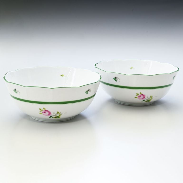 ヘレンド ボウル アポニー・グリーン スラップボウル 12cm 1365000 AV