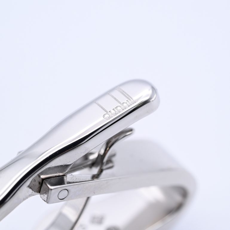 ダンヒル dunhill ネクタイピン メンズ タイピン タイバー タイクリップ レガシー シルバー 22FYS8102040 名入れ可有料<br>【スペシャルラッピング660円(別売り)】