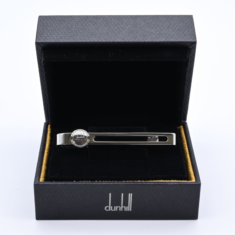 ダンヒル dunhill ネクタイピン メンズ タイピン タイバー タイクリップ レガシー シルバー 22FYS8102040 名入れ可有料<br>【スペシャルラッピング660円(別売り)】