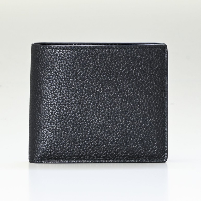 ダンヒル dunhill 財布 二つ折り財布 メンズ ボストン BOSTON グレインレザー ブラック L2A332A<br>【スペシャルラッピング660円(別売り)】