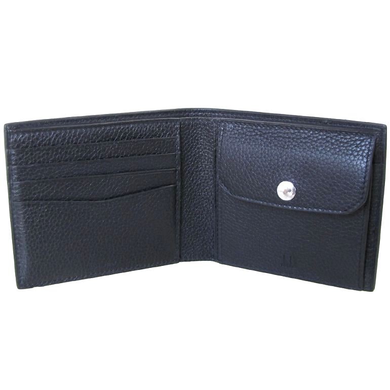 ダンヒル dunhill 財布 二つ折り財布 メンズ ボストン BOSTON グレインレザー ブラック L2A332A<br>【スペシャルラッピング660円(別売り)】