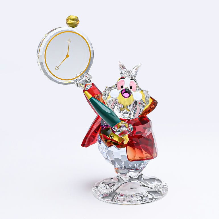 スワロフスキー SWAROVSKI クリスタルフィギュア Disney ディズニー 不思議の国のアリス 白ウサギ ホワイトラビット クリア マルチカラー 5670229 インテリア オブジェ 置物 【スペシャルラッピング660円(別売り)】