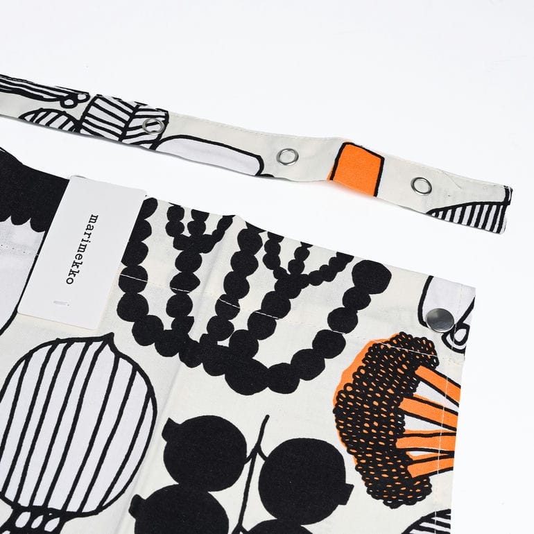 【刺しゅう名入れ可有料】マリメッコ marimekko エプロン プータルフリン パルハート マルチカラー 74334 074334 193 北欧雑貨 北欧デザイン ネコポス限定 送料無料<br>【スペシャルラッピング660円(別売り)】