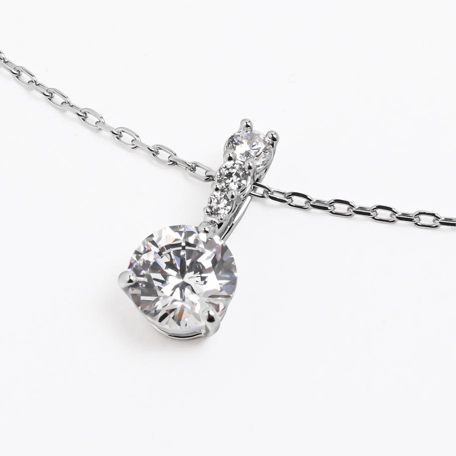 SWAROVSKI ソリティア ペンダント シルバー クリア ネックレス スワロフスキー SWAROVSKI ネックレス レディース Solitaire