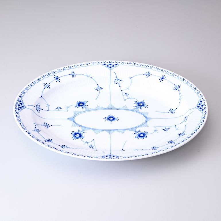 ロイヤルコペンハーゲン ハーフレース オーバルディッシュ 36.5cm 大皿