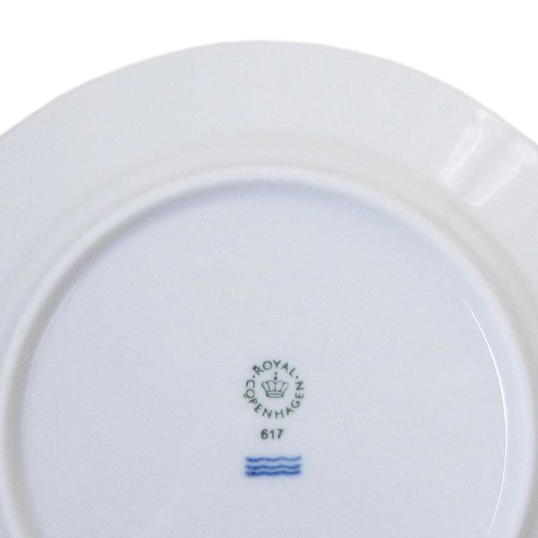 2枚セット ロイヤルコペンハーゲン ホワイトフルーテッド ハーフレース 17cm プレート フラット 1128617 日本未発売 1017292 北欧食器 洋食器 【スペシャルラッピング660円(別売り)】