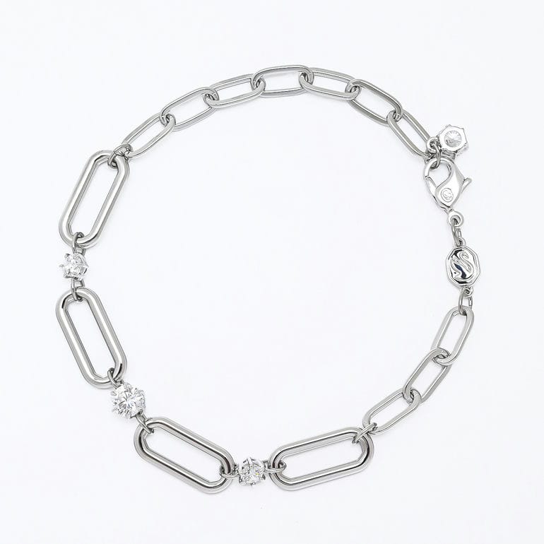 スワロフスキー SWAROVSKI ブレスレット Constella コンステラ クリア×シルバー 5683353 バングル ジュエリー【スペシャルラッピング660円(別売り)】