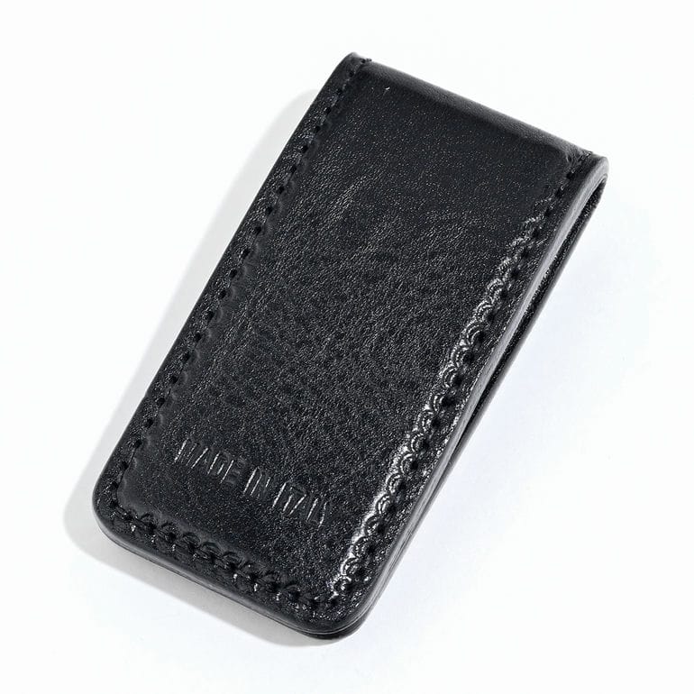 【名入れ可有料】イルビゾンテ IL BISONTE マネークリップ Duccio メンズ レディース バケッタレザー ブラック SMW210PO0001BK116X【スペシャルラッピング660円(別売り)】