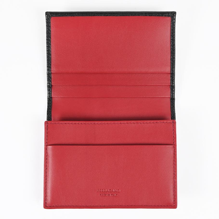 未使用級✨️サルヴァトーレ フェラガモ 名刺入 ダブルガンチーニ レザー 未使用級✨️サルヴァトーレ フェラガモ 名刺入 ダブルガンチーニ レザー