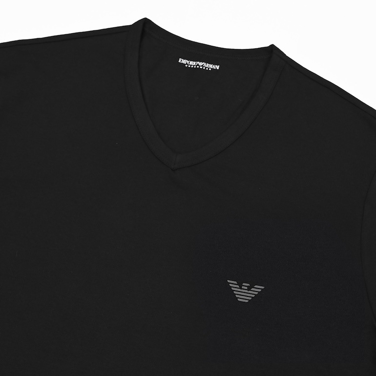エンポリオ アルマーニ EMPORIO ARMANI Tシャツ Vネック 半袖