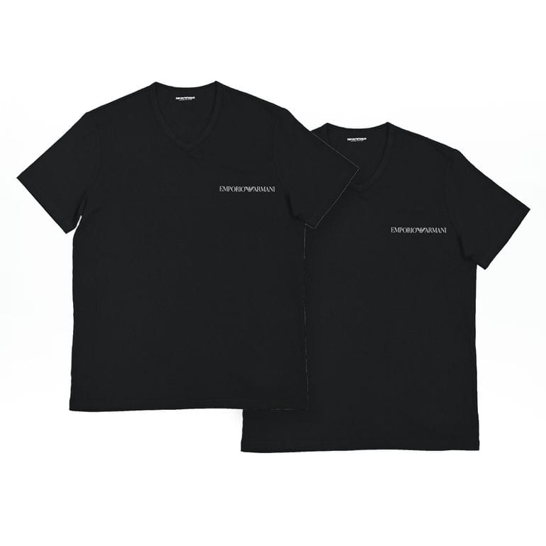 エンポリオ アルマーニ EMPORIO ARMANI Tシャツ Vネック 半袖