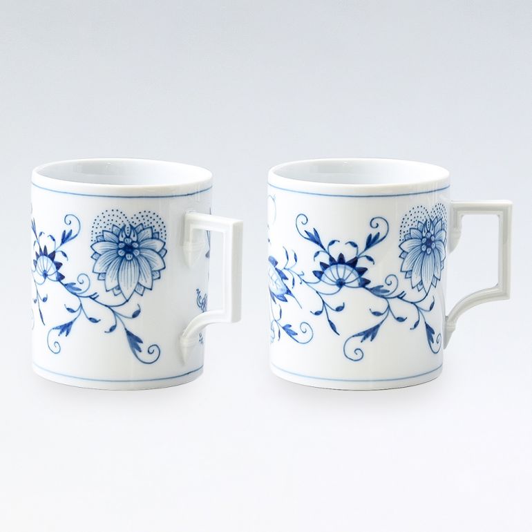【名入れ可有料】マイセン 2個セット ブルーオニオン マグカップ 310ml Meissen 800101-55810-1 洋食器 【ドイツ本国のボックス・ドイツ本国の紙袋別売り】【スペシャルラッピング660円(別売り)】