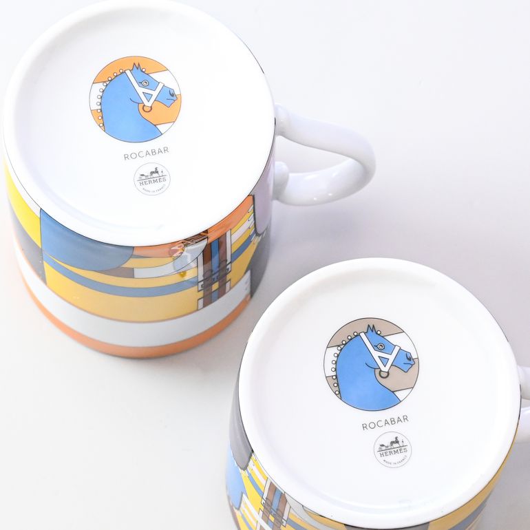 HERMES - ぶっち エルメス マグカップ『ロカバール』 HERMES エルメス マグカップ 馬 ロカバール Rocabar 300ml 1個