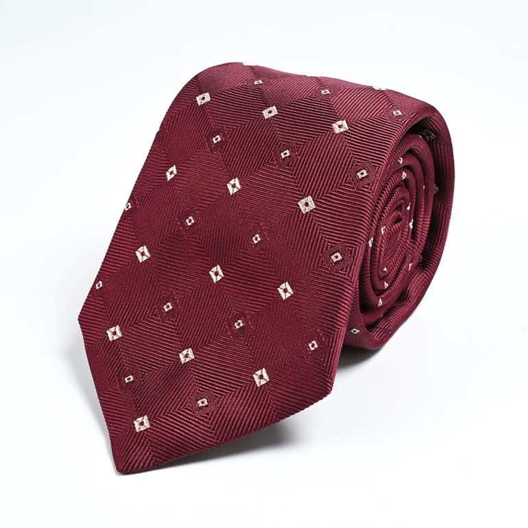 【刺しゅう名入れ可有料】ダンヒル dunhill ネクタイ メンズ 大剣幅8cm シルク100% アーカイブ ニーツ ウーブン レッド 24RPTW1GE601 英国<br>【スペシャルラッピング660円(別売り)】