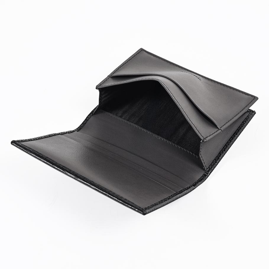 【名入れ可有料】【スペシャルラッピング付き】フェラガモ Salvatore Ferragamo サルヴァトーレフェラガモ カードケース 名刺入れ ダブル・ガンチーニ メンズ ブラック 66A062 733302 0733302