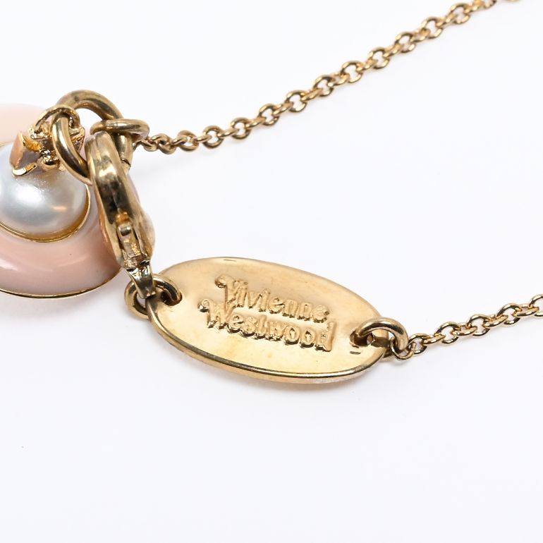 ヴィヴィアンウエストウッド ブレスレット ブランシェ ブレスレット ゴールド×ピンク【スペシャルラッピング660円(別売り)】