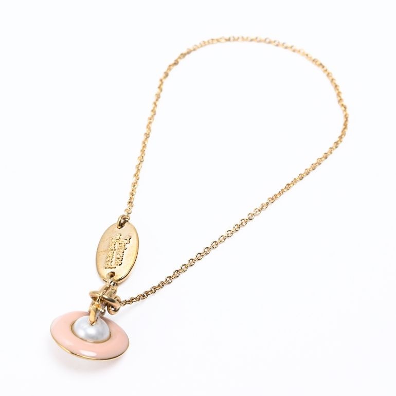 ヴィヴィアンウエストウッド ブレスレット ブランシェ ブレスレット ゴールド×ピンク【スペシャルラッピング660円(別売り)】