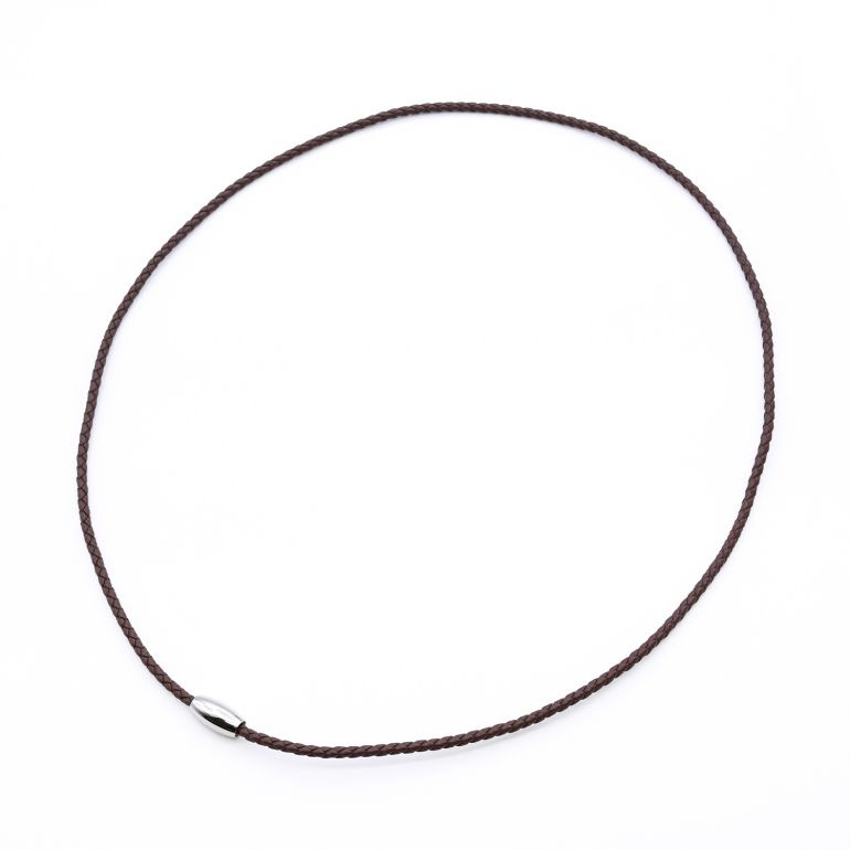 モンアート MONART ブレスレット メンズ 3ラウンドタイプ ウーブンレザー ブラウン TRIPLO BR 02 G Made in Italy 名入れ可有料 正規代理店