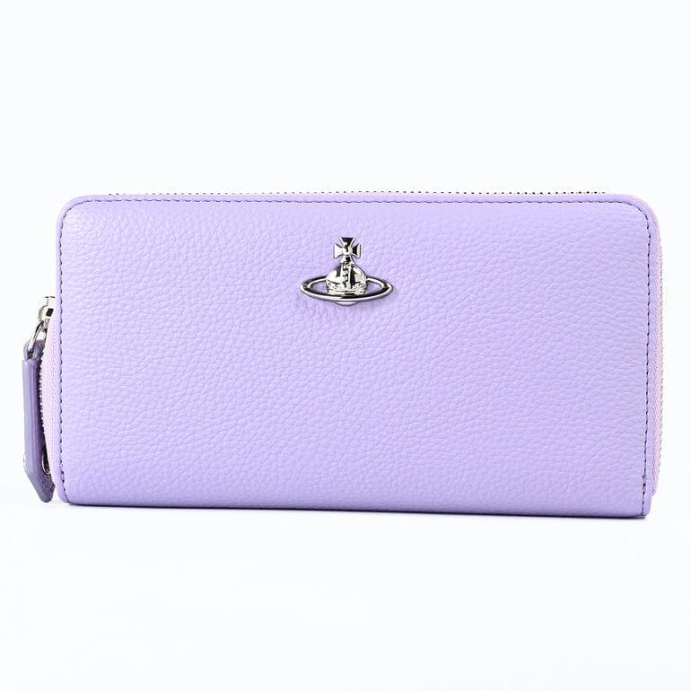 ヴィヴィアンウエストウッド Vivienne Westwood 長財布 ラウンドファスナー 小銭入れ付き ウォレット クラシック レディース ライラック 5106005BW S000D J402