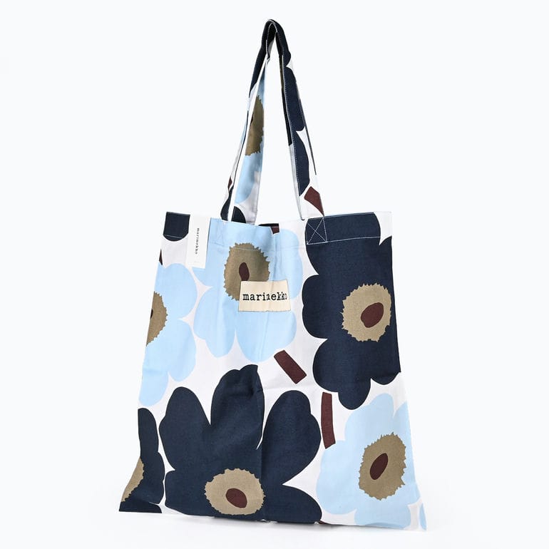 マリメッコ marimekko トートバッグ ピエ二 ウニッコ ブルーベリー 